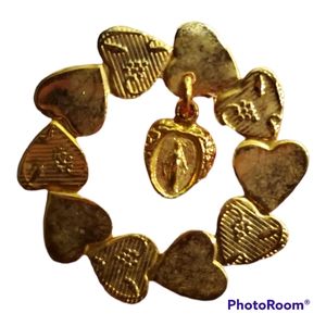 Sacred Heart Vintage Pin